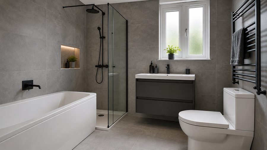 New fitted bathroom in Exeter